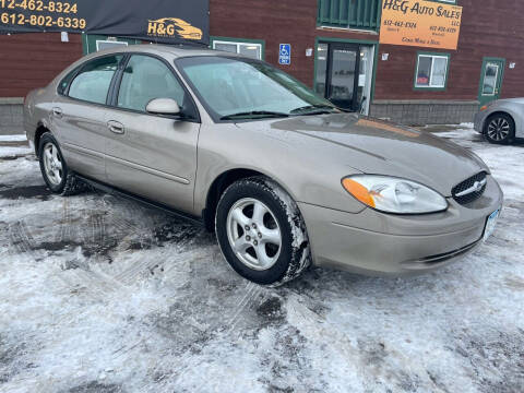 2003 Ford Taurus for sale at H & G AUTO SALES LLC in Princeton MN