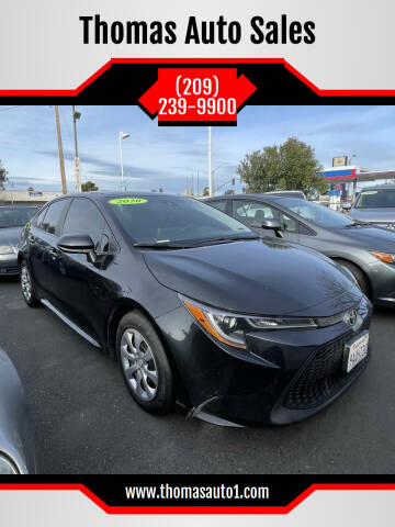 2020 Toyota Corolla for sale at Thomas Auto Sales in Manteca CA