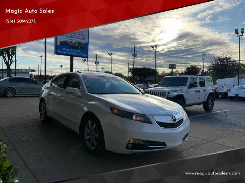 2014 Acura TL for sale at Magic Auto Sales in Dallas TX