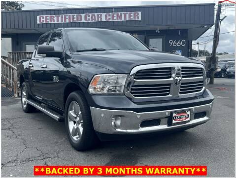 2016 RAM 1500 for sale at CERTIFIED CAR CENTER in Fairfax VA
