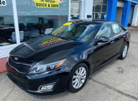 2014 Kia Optima for sale at AutoMotion Sales in Franklin OH