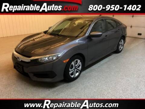 2016 Honda Civic for sale at Ken's Auto in Strasburg ND