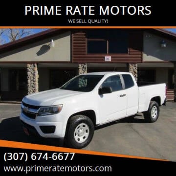 2016 Chevrolet Colorado for sale at PRIME RATE MOTORS in Sheridan WY