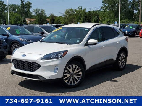 2021 Ford Escape for sale at Atchinson Ford Sales Inc in Belleville MI