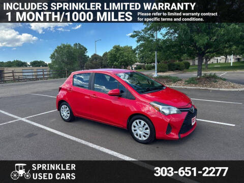 2016 Toyota Yaris for sale at Sprinkler Used Cars in Longmont CO