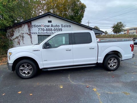 2016 Ford F-150 for sale at ACTION NOW AUTO SALES in Cumming GA