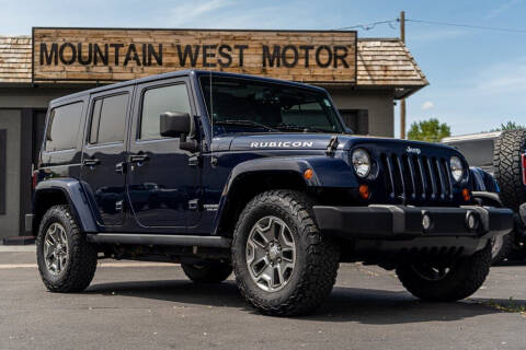 2013 Jeep Wrangler Unlimited for sale at MOUNTAIN WEST MOTOR LLC in Logan UT