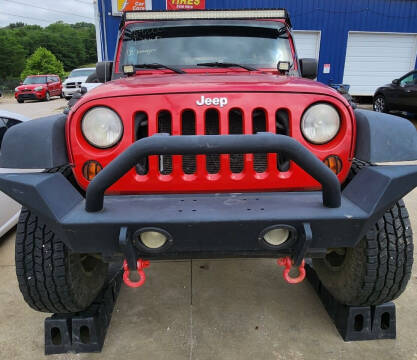 2008 Jeep Wrangler Unlimited for sale at ZZK AUTO SALES LLC in Glasgow KY