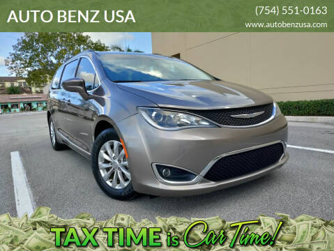 2017 Chrysler Pacifica for sale at AUTO BENZ USA in Fort Lauderdale FL