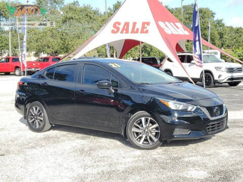 2021 Nissan Versa for sale at GATOR'S IMPORT SUPERSTORE in Melbourne FL