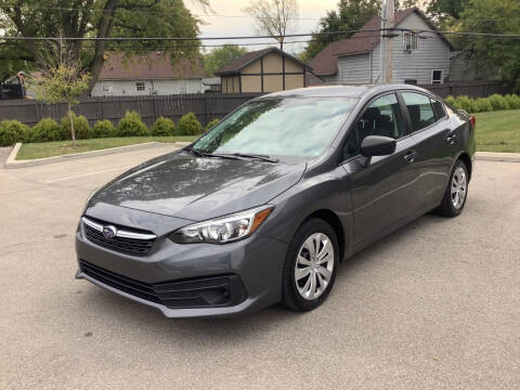 2021 Subaru Impreza for sale at Easy Guy Auto Sales in Indianapolis IN