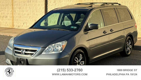 2007 Honda Odyssey for sale at LAMAH MOTORS INC in Philadelphia PA