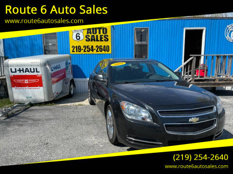 2009 Chevrolet Malibu for sale at Route 6 Auto Sales in Portage IN