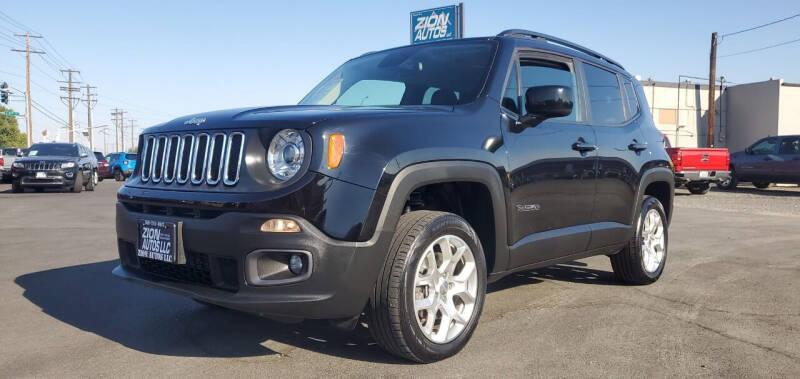 2018 Jeep Renegade for sale at Zion Autos LLC in Pasco WA