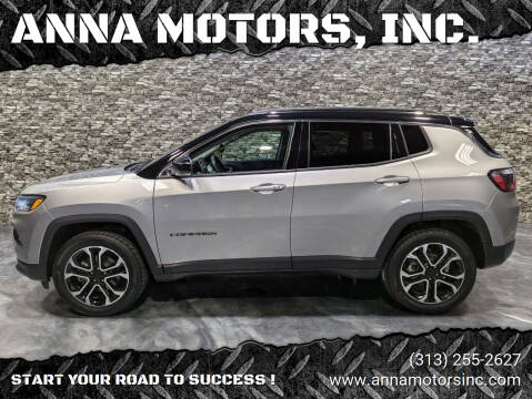2022 Jeep Compass for sale at ANNA MOTORS, INC. in Detroit MI