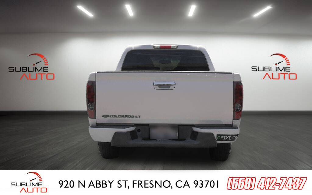 2010 Chevrolet Colorado for sale at SUBLIME AUTO in Fresno, CA