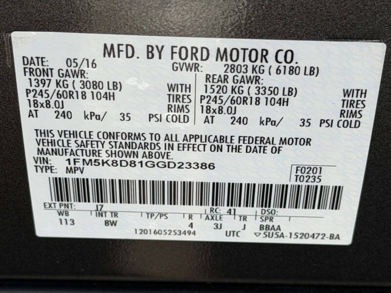 2016 Ford Explorer XLT