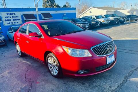 2013 Buick LaCrosse for sale at NICAS AUTO SALES INC in Loves Park IL