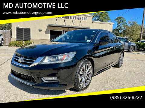 2015 Honda Accord for sale at MD AUTOMOTIVE LLC in Slidell LA
