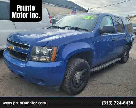 2014 Chevrolet Tahoe for sale at Prunto Motor Inc. in Dearborn MI
