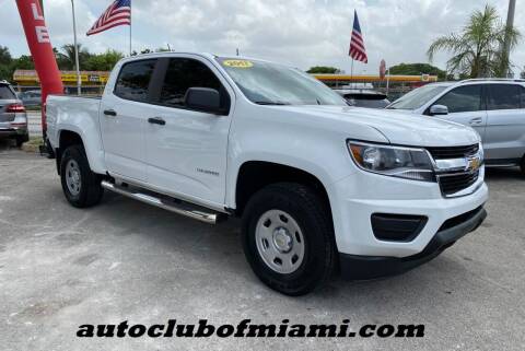 2017 Chevrolet Colorado for sale at AUTO CLUB OF MIAMI, INC in Miami FL