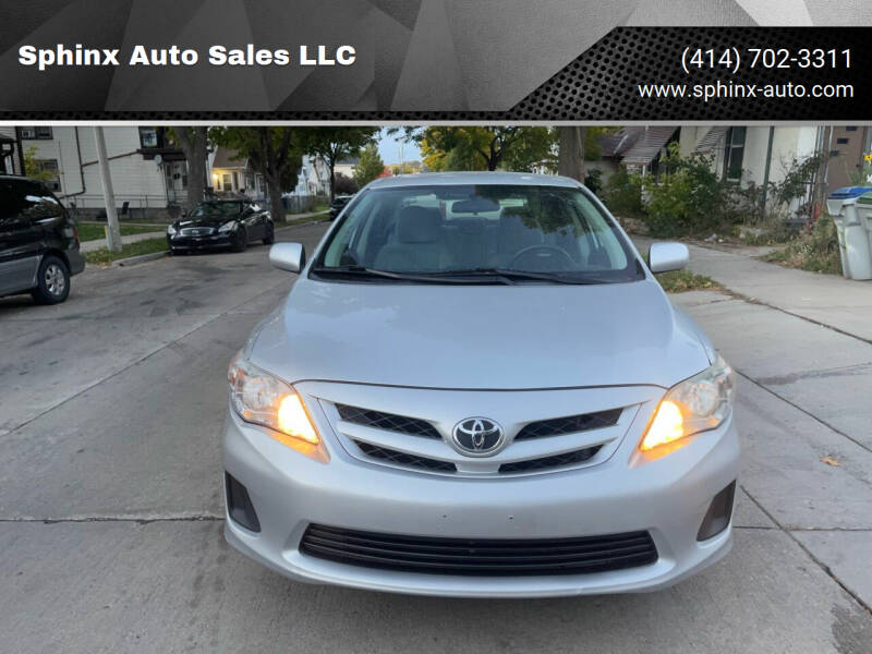 2011 Toyota Corolla for sale at Sphinx Auto Sales LLC in Milwaukee WI