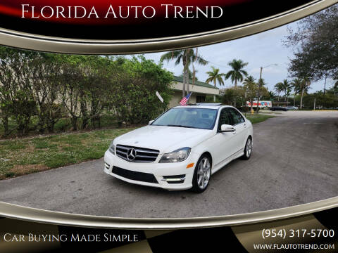 2014 Mercedes-Benz C-Class for sale at Florida Auto Trend in Plantation FL