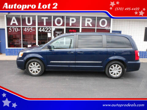 2012 Chrysler Town and Country for sale at Autopro Lot 2 in Sunbury PA