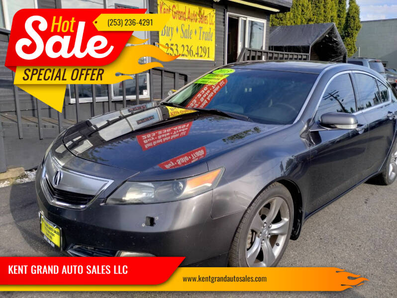 2013 Acura TL for sale at KENT GRAND AUTO SALES LLC in Kent WA