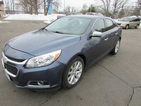 2014 Chevrolet Malibu for sale at Roddy Motors in Mora MN