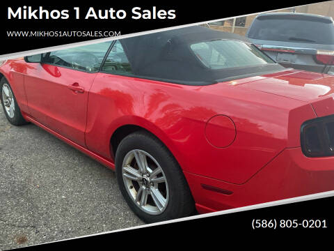 2013 Ford Mustang for sale at Mikhos 1 Auto Sales in Lansing MI