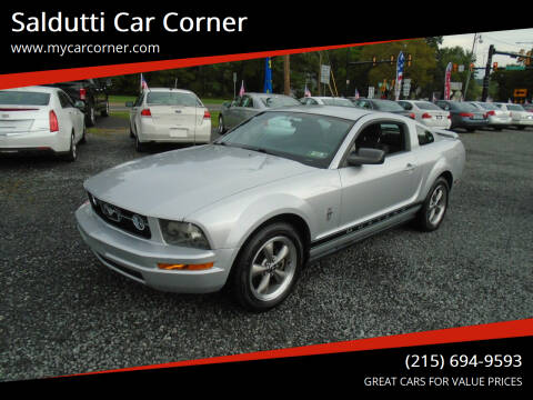 2006 Ford Mustang for sale at Saldutti Car Corner in Gilbertsville PA