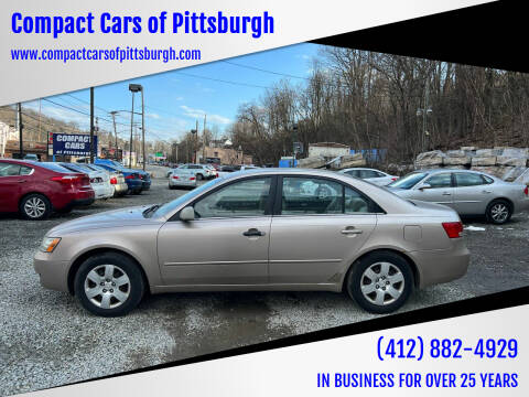 2007 Hyundai Sonata for sale at Compact Cars of Pittsburgh in Pittsburgh PA