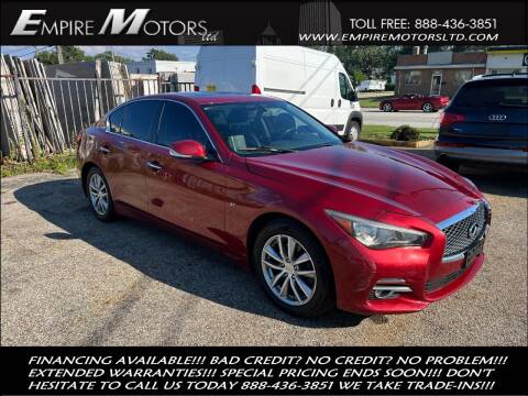 2015 Infiniti Q50 for sale at Empire Motors LTD in Cleveland OH