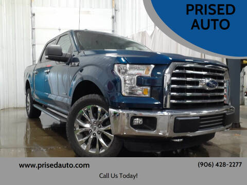 2015 Ford F-150 for sale at PRISED AUTO in Gladstone MI
