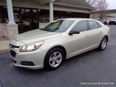 2015 Chevrolet Malibu for sale at DEALS UNLIMITED INC in Portage MI