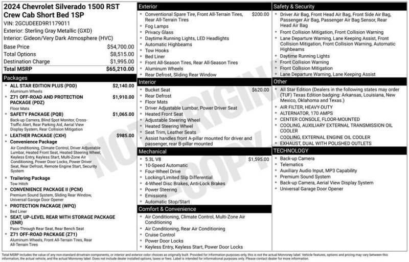 2024 Chevrolet Silverado 1500