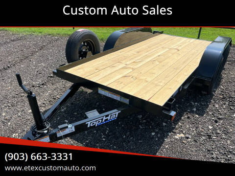 2023 Top Hat 12x60 Utility Trailer TA for sale at Custom Auto Sales - TRAILERS in Longview TX