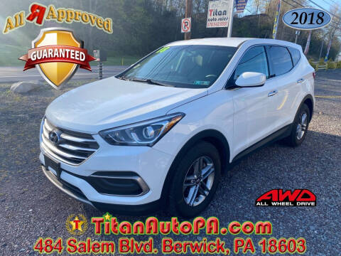 2018 Hyundai Santa Fe Sport for sale at Titan Auto Sales in Berwick PA