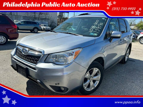 2015 Subaru Forester for sale at Philadelphia Public Auto Auction in Philadelphia PA