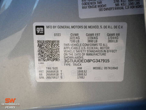 2023 GMC Sierra 1500