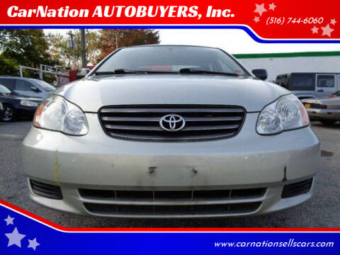 2004 Toyota Corolla for sale at CarNation AUTOBUYERS Inc. in Rockville Centre NY