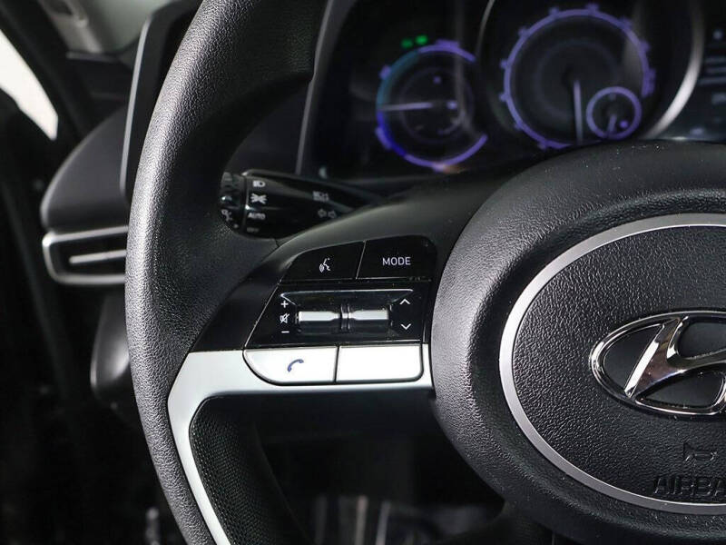 2023 Hyundai Elantra Hybrid Blue