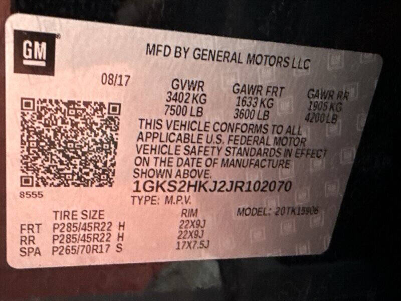 2018 GMC Yukon XL Denali