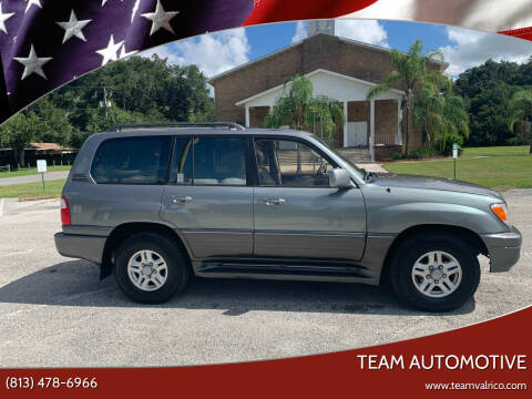 2002 Lexus LX 470 for sale at TEAM AUTOMOTIVE in Valrico FL