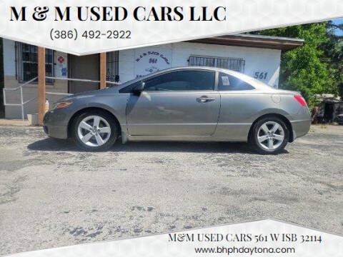 2006 Honda Civic for sale at M & M Used Cars LLC in Daytona Beach FL