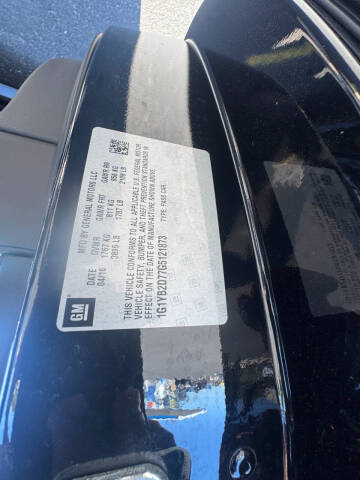 2016 Chevrolet Corvette Stingray