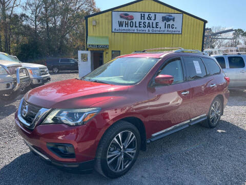 2018 Nissan Pathfinder for sale at H & J Wholesale Inc. in Charleston SC