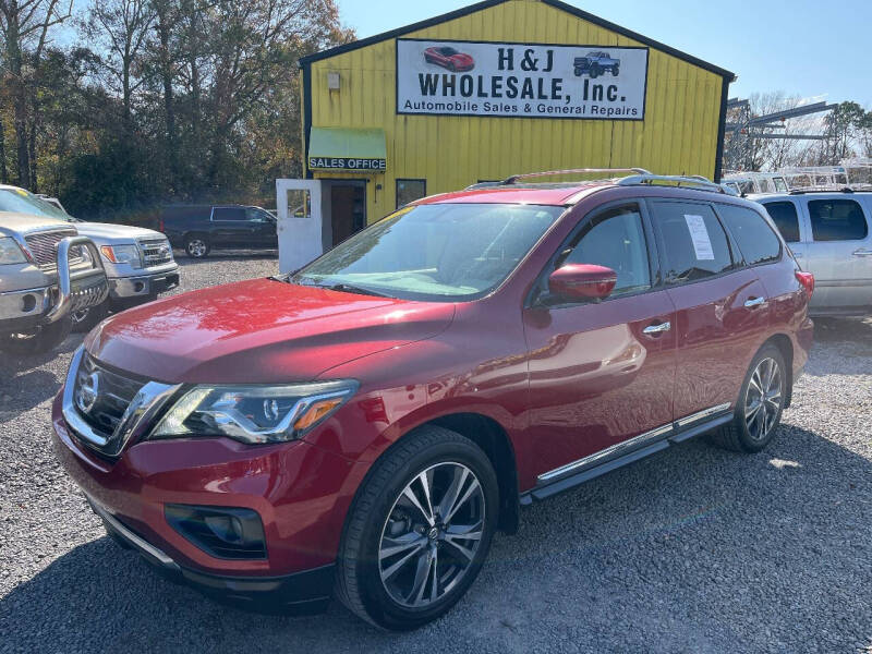 2018 Nissan Pathfinder for sale at H & J Wholesale Inc. in Charleston SC
