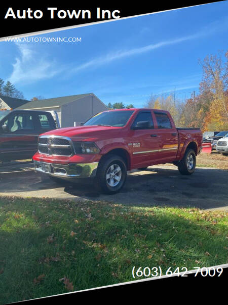 2017 RAM 1500 for sale at Auto Town Inc in Brentwood NH